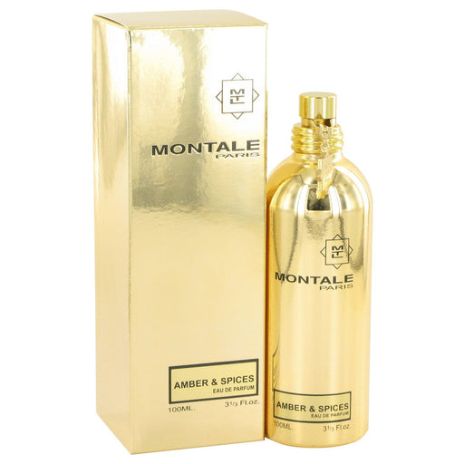 Montale Amber & Spices by Montale Eau De Parfum Spray (Unisex) 3.3 oz for Women - PerfumeOutlet.com
