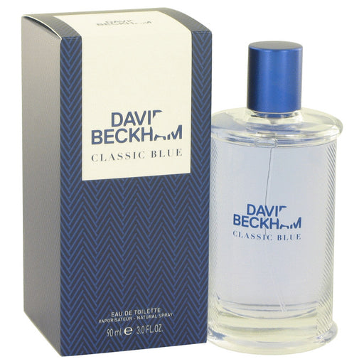David Beckham Classic Blue by David Beckham Eau De Toilette Spray 3 oz for Men - PerfumeOutlet.com