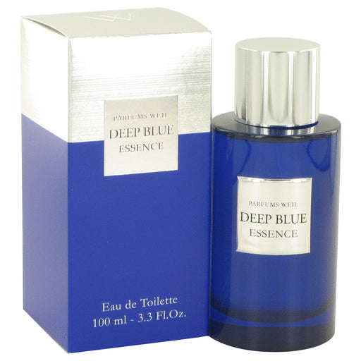 Deep Blue Essence by Weil Eau De Toilette Spray 3.3 oz for Men - PerfumeOutlet.com