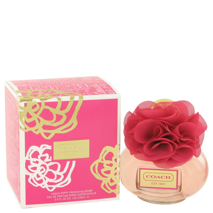 Coach Poppy Freesia Blossom by Coach Eau De Parfum Spray 3.4 oz for Women - PerfumeOutlet.com