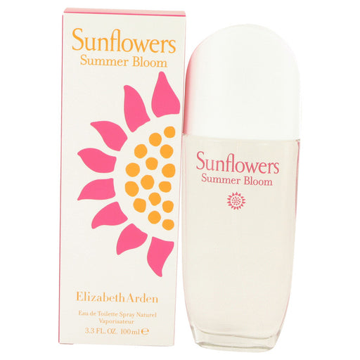 Sunflowers Summer Bloom by Elizabeth Arden Eau De Toilette Spray 3.3 oz for Women - PerfumeOutlet.com