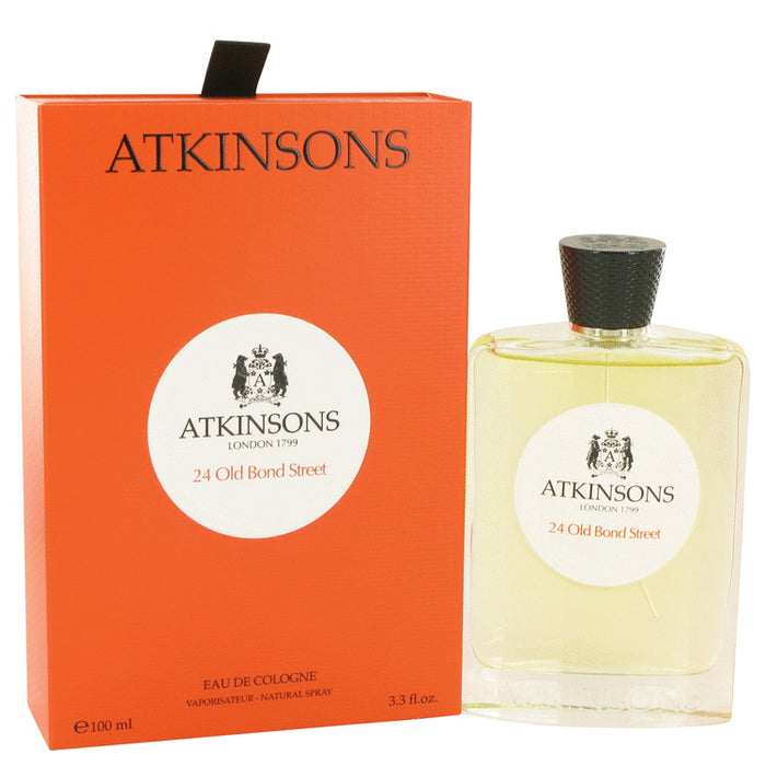 24 Old Bond Street by Atkinsons Eau De Cologne Spray 3.3 oz for Men - PerfumeOutlet.com