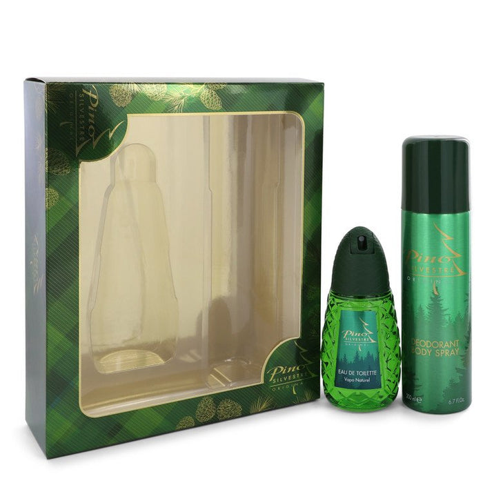 PINO SILVESTRE by Pino Silvestre Gift Set -- 4.2 oz Eau De Toiette Spray + 6.7 oz Body Spray for Men - PerfumeOutlet.com