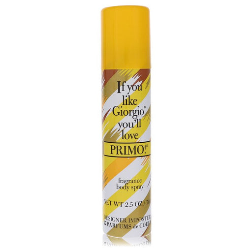 Designer Imposters Primo! by Parfums De Coeur Body Spray 2.5 oz for Women - PerfumeOutlet.com