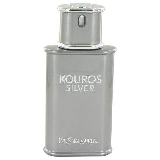 Kouros Silver by Yves Saint Laurent Eau De Toilette Spray 3.4 oz for Men - PerfumeOutlet.com