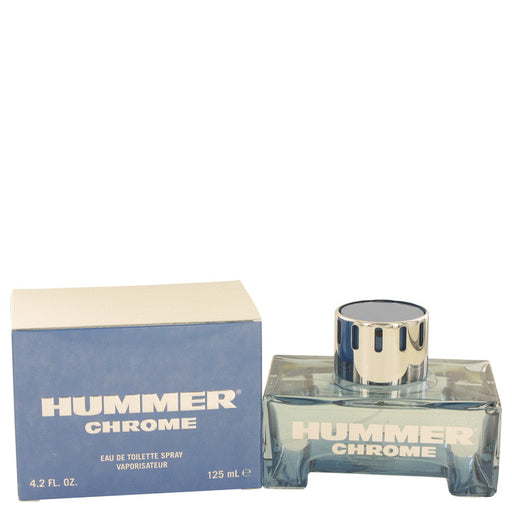 Hummer Chrome by Hummer Eau De Toilette Spray 4.2 oz for Men - PerfumeOutlet.com