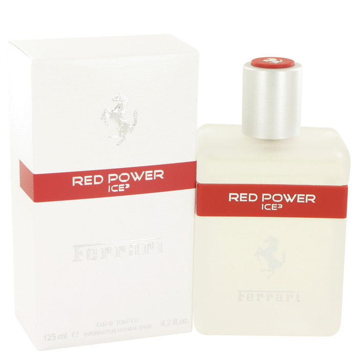Ferrari Red Power Ice 3 by Ferrari Eau De Toilette Spray 4.2 oz for Men - PerfumeOutlet.com