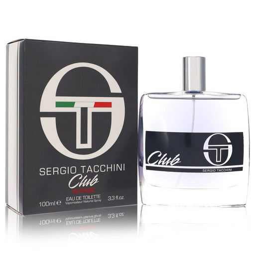 Sergio Tacchini Club Intense by Sergio Tacchini Eau De Toilette Spray 3.3 oz for Men - PerfumeOutlet.com