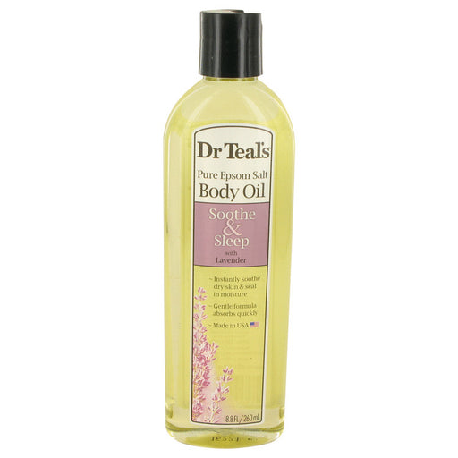 Dr Teal's Bath Oil Sooth & Sleep with Lavender by Dr Teal's Pure Epsom Salt Body Oil Sooth & Sleep with Lavender 8.8 oz for Women - PerfumeOutlet.com