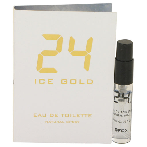 24 Ice Gold by ScentStory Vial (Sample) .10 oz for Men - PerfumeOutlet.com
