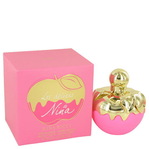 Les Delices De Nina by Nina Ricci Eau De Toilette Spray 2.5 oz for Women - PerfumeOutlet.com