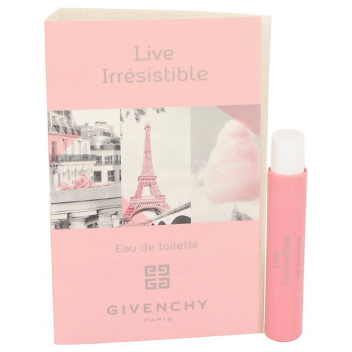 Live Irresistible by Givenchy Vial (sample) .03 oz for Women - PerfumeOutlet.com