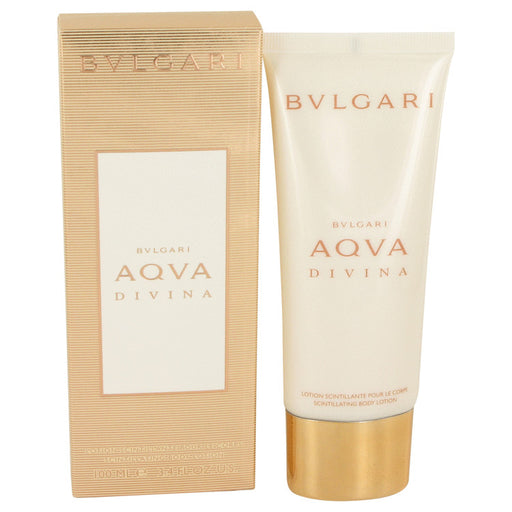 Bvlgari Aqua Divina by Bvlgari Body Lotion 3.4 oz for Women - PerfumeOutlet.com