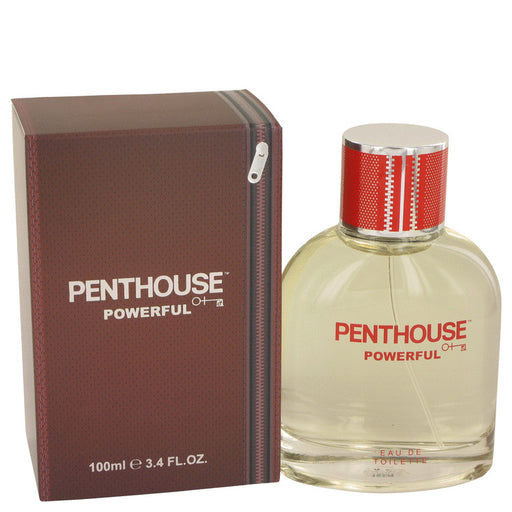 Penthouse Powerful by Penthouse Eau De Toilette Spray 3.4 oz for Men - PerfumeOutlet.com