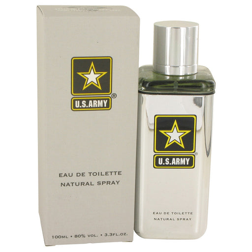 US Army Silver by US Army Eau De Toilette Spray 3.4 oz for Men - PerfumeOutlet.com