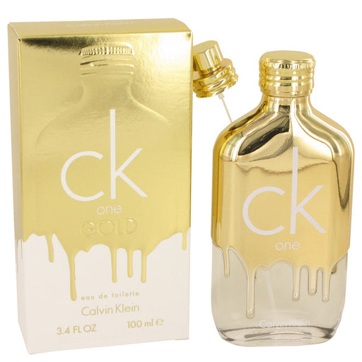 CK One Gold by Calvin Klein Eau De Toilette Spray (Unisex) 3.4 oz for Men - PerfumeOutlet.com