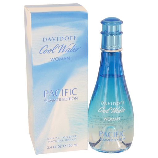 Cool Water Pacific Summer by Davidoff Eau De Toilette Spray 3.4 oz for Women - PerfumeOutlet.com