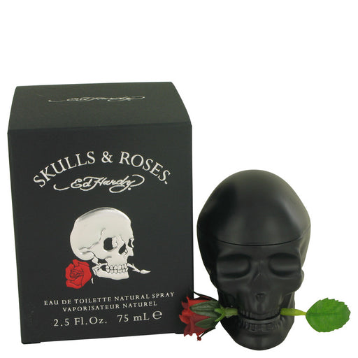 Skulls & Roses by Christian Audigier Eau De Toilette Spray 2.5 oz for Men - PerfumeOutlet.com