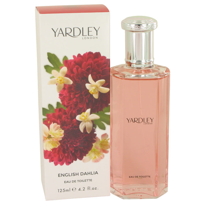 English Dahlia by Yardley London Eau De Toilette Spray for Women - PerfumeOutlet.com
