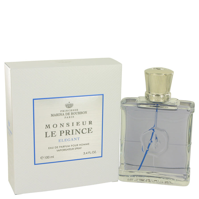 Monsieur Le Prince Elegant by Marina De Bourbon Eau De Parfum Spray 3.4 oz for Men - PerfumeOutlet.com