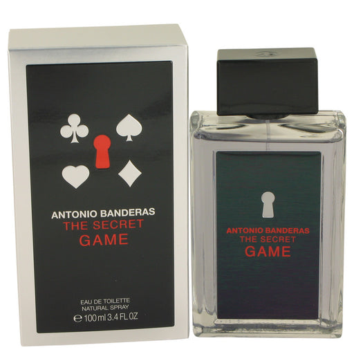 The Secret Game by Antonio Banderas Eau De Toilette Spray 3.4 oz for Men - PerfumeOutlet.com