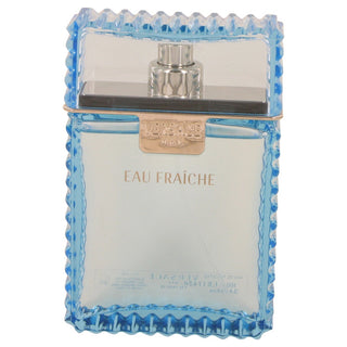 Versace Man by Versace Eau Fraiche Eau De Toilette Spray (Blue unboxed) 3.4 oz for Men - PerfumeOutlet.com