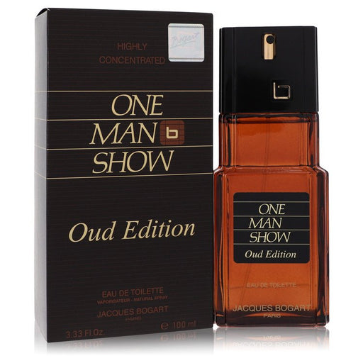 One Man Show Oud Edition by Jacques Bogart Eau De Toilette Spray 3.4 oz for Men - PerfumeOutlet.com