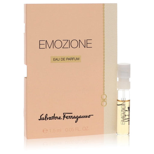 Emozione by Salvatore Ferragamo Vial (sample) .05 oz for Women - PerfumeOutlet.com