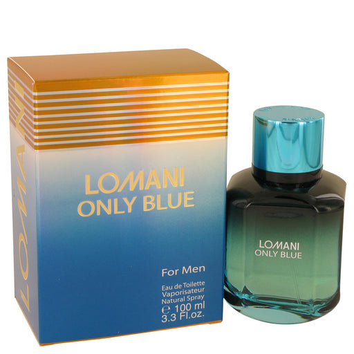 Lomani Only Blue by Lomani Eau De Toilette Spray 3.3 oz for Men - PerfumeOutlet.com
