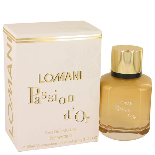 Lomani Passion D'or by Lomani Eau De Parfum Spray 3.3 oz for Women - PerfumeOutlet.com