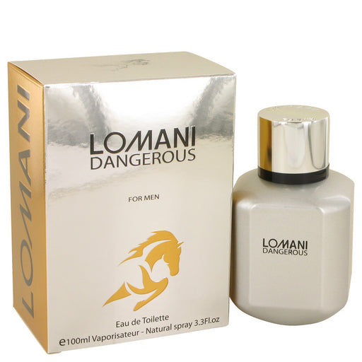 Lomani Dangerous by Lomani Eau De Toilette Spray 3.3 oz for Men - PerfumeOutlet.com