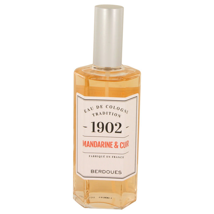 1902 Mandarine Leather by Berdoues Eau De Cologne Spray (Unisex-unboxed)) 4.2 oz for Men - PerfumeOutlet.com