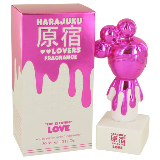 Harajuku Lovers Pop Electric Love by Gwen Stefani Eau De Parfum Spray oz for Women - PerfumeOutlet.com