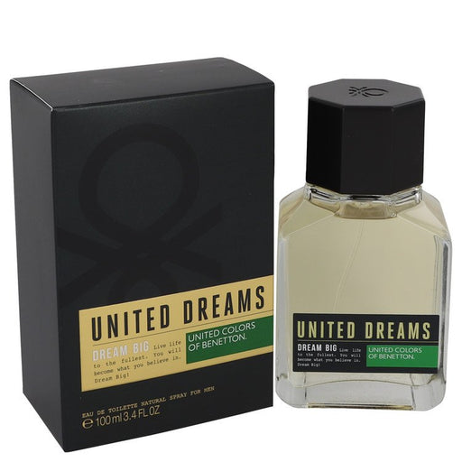United Dreams Dream Big by Benetton Eau De Toilette Spray for Men - PerfumeOutlet.com