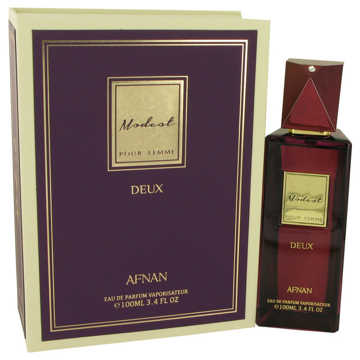 Modest Pour Femme Deux by Afnan Eau De Parfum Spray 3.4 oz for Women - PerfumeOutlet.com