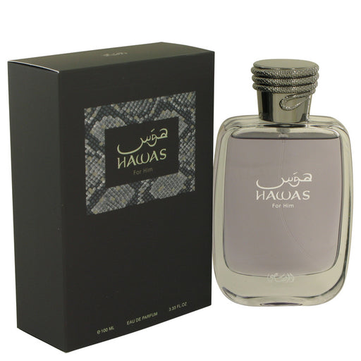 Hawas by Rasasi Eau De Parfum Spray 3.33 oz for Men - PerfumeOutlet.com