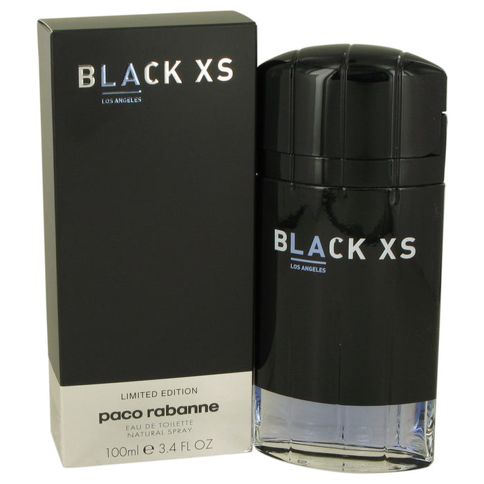 Black XS Los Angeles by Paco Rabanne Eau De Toilette Spray (Limited Edition) 3.4 oz for Men - PerfumeOutlet.com