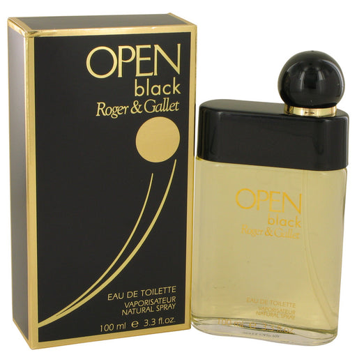 Open Black by Roger & Gallet Eau De Toilette Spray 3.3 oz for Men - PerfumeOutlet.com