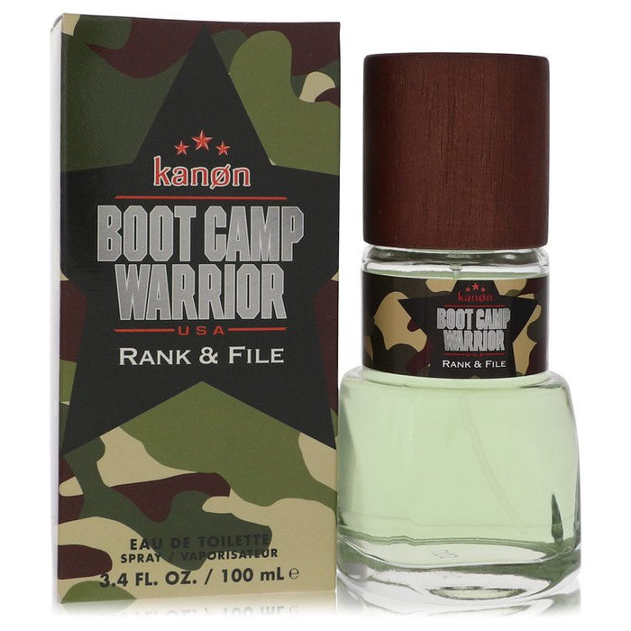 Kanon Boot Camp Warrior Rank & File by Kanon Eau De Toilette Spray 3.4 oz for Men - PerfumeOutlet.com