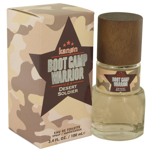 Kanon Boot Camp Warrior Desert Soldier by Kanon Eau De Toilette Spray 3.4 oz for Men - PerfumeOutlet.com