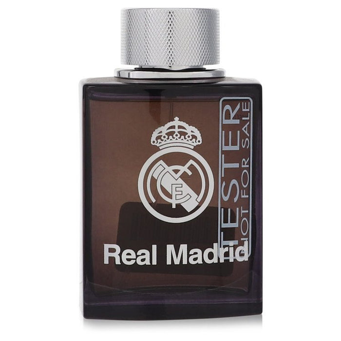 Real Madrid Black by Air Val International Eau De Toilette Spray (Tester) 3.4 oz for Men - PerfumeOutlet.com