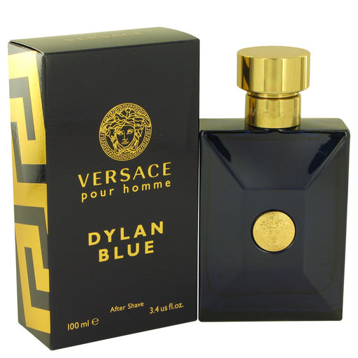 Versace Pour Homme Dylan Blue by Versace After Shave Lotion 3.4 oz for Men - PerfumeOutlet.com