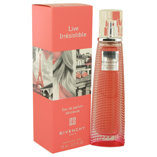 Live Irresistible Delicieuse by Givenchy Eau De Parfum Spray 2.5 oz for Women - PerfumeOutlet.com