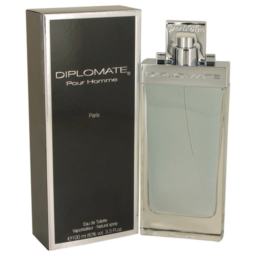 Diplomate Pour Homme by Paris Bleu Eau De Toilette Spray 3.3 oz for Men - PerfumeOutlet.com