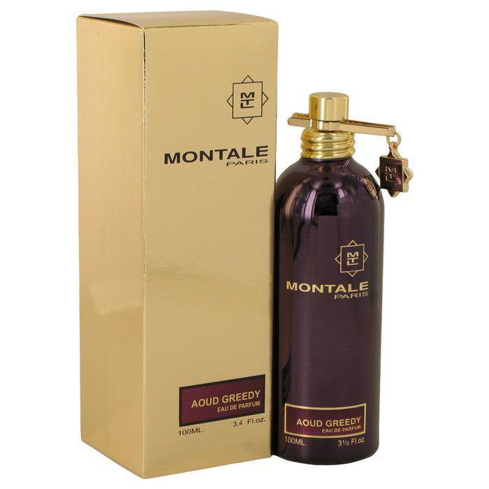 Montale Aoud Greedy by Montale Eau De Parfum Spray (Unisex) 3.4 oz for Women - PerfumeOutlet.com