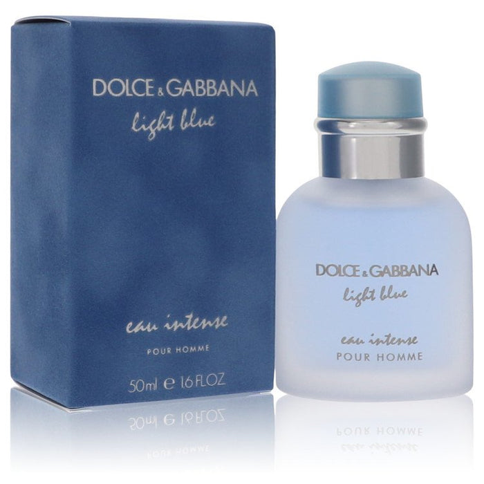 Light Blue Eau Intense by Dolce & Gabbana Eau De Parfum Spray for Men - PerfumeOutlet.com