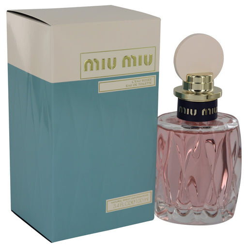 Miu Miu L'eau Rosee by Miu Miu Eau De Toilette Spray for Women - PerfumeOutlet.com