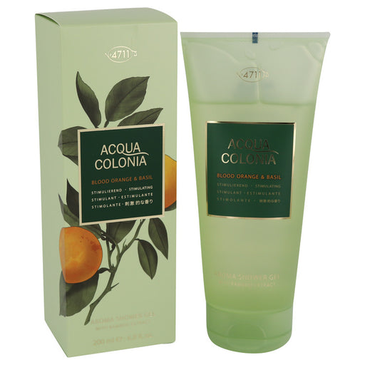 4711 Acqua Colonia Blood Orange & Basil by 4711 Shower Gel 6.8 oz for Women - PerfumeOutlet.com