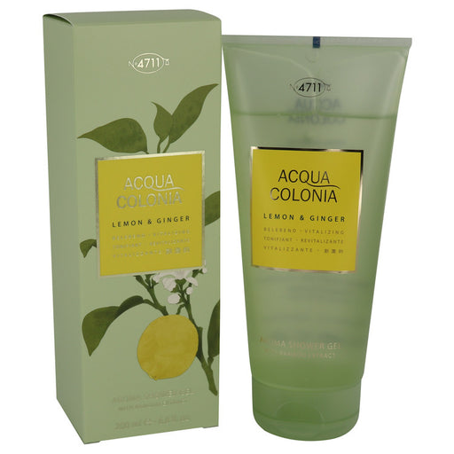 4711 ACQUA COLONIA Lemon & Ginger by 4711 Shower Gel 6.8 oz for Women - PerfumeOutlet.com
