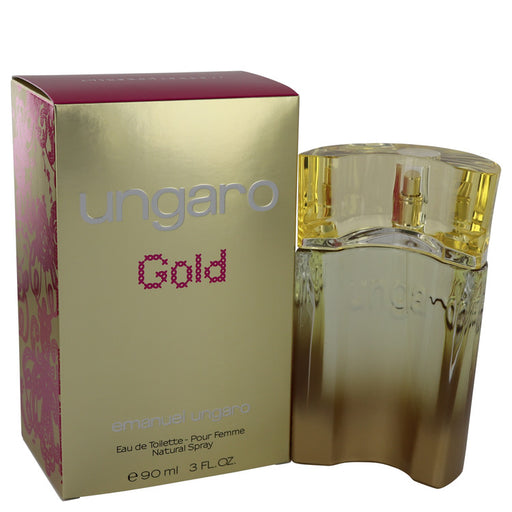 Ungaro Gold by Ungaro Eau De Toilette Spray 3 oz for Women - PerfumeOutlet.com